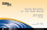 Doing Business in the Arab World