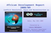 African Development Report 2008/09