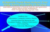 Multiparticle  Partial Wave Analysis: From  Regge  Theory and Duality to the Cloud