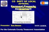 Personal Property Assessment