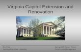 Virginia Capitol Extension and Renovation
