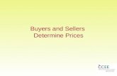 Buyers and Sellers  Determine Prices