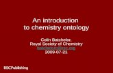 An introduction  to chemistry ontology
