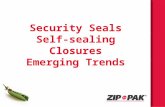 Security Seals Self-sealing Closures Emerging Trends