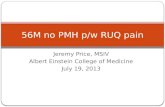56M no PMH p/w RUQ pain