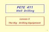 PETE  411 Well  Drilling