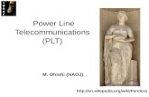 Power Line Telecommunications (PLT)
