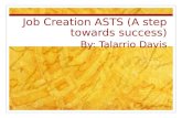 Job  Creation ASTS  (A step towards success)