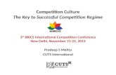 Competition  Culture The  Key to Successful Competition Regime