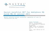 Nastel  AutoPilot  M6™ for WebSphere  MQ Guide MQ 25 janvier 2011