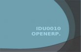 Idu0010 OpenERP .