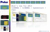 What’s new for 2013 Si8000m / Si9000e / Speedstack / CGen January 2013 by Richard Attrill