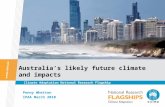 Australia’s likely future climate and impacts