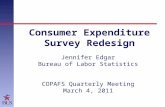 Consumer Expenditure Survey Redesign