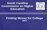 Finding Money for College 2012