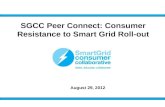 SGCC Peer Connect:  Consumer Resistance to Smart Grid Roll-out