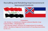 Recruiting and Retaining Iraqi Government Sponsored Students