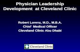Physician Leadership Development  at Cleveland Clinic
