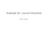 Android 10:  Launch Checklist