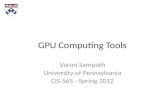 GPU Computing Tools