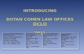 Introducing Dotan  Cohen Law  Offices  DCLO 2011