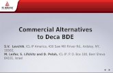 Commercial Alternatives to Deca BDE
