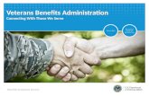Veterans Benefits Administration Connecting With Those We Serve