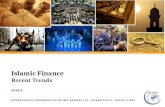 Islamic  Finance Recent  Trends