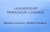 Leadership Paradigm Change