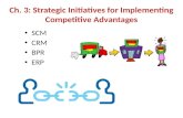 Ch. 3: Strategic Initiatives for Implementing Competitive Advantages