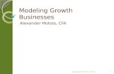 Modeling Growth Businesses