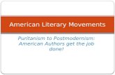 American Literary Movements