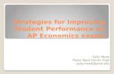 Strategies for Improving Student Performance on AP Economics exams