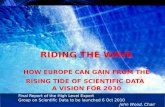 Riding the wave How Europe can gain from the rising tide of scientific data a vision for 2030