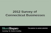 2012  Survey of  Connecticut  Businesses