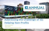 Addressing the Challenge of IEs Helping Non-Profits