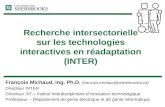 Recherche intersectorielle sur les technologies interactives en réadaptation (INTER)