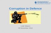 Corruption in Defence
