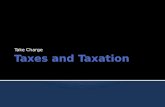 Taxes and Taxation