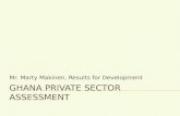 Ghana Private sector assessment