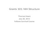 Grants 101: NIH Structure
