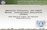 Operative Plasterers’ and Cement Masons’ International Association (OPCMIA)