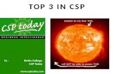 TOP 3 IN CSP