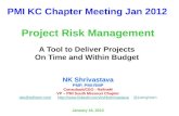 PMI KC Chapter Meeting Jan 2012