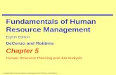 Chapter 5 Human Resource Planning and Job Analysis