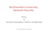 Northwestern University Network Security