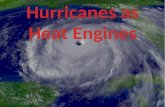 Hurricanes as Heat Engines