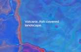 Volcanic Ash  covered landscape.