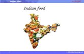 Indian food La  nourriture indienne