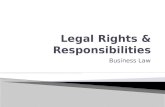 Legal Rights & Responsibilities